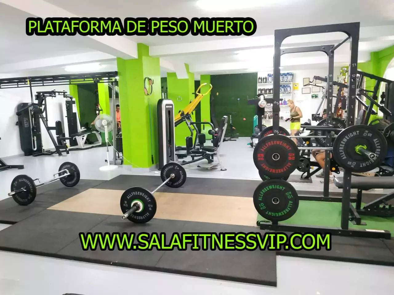 4. Sala Fitness VIP Águilas. Gimnasio y Tienda de Nutrición