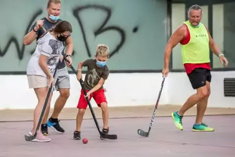 Street Hockey field - Come & Play - Tutors